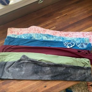Girls Old Navy Leggings - 5 Pairs